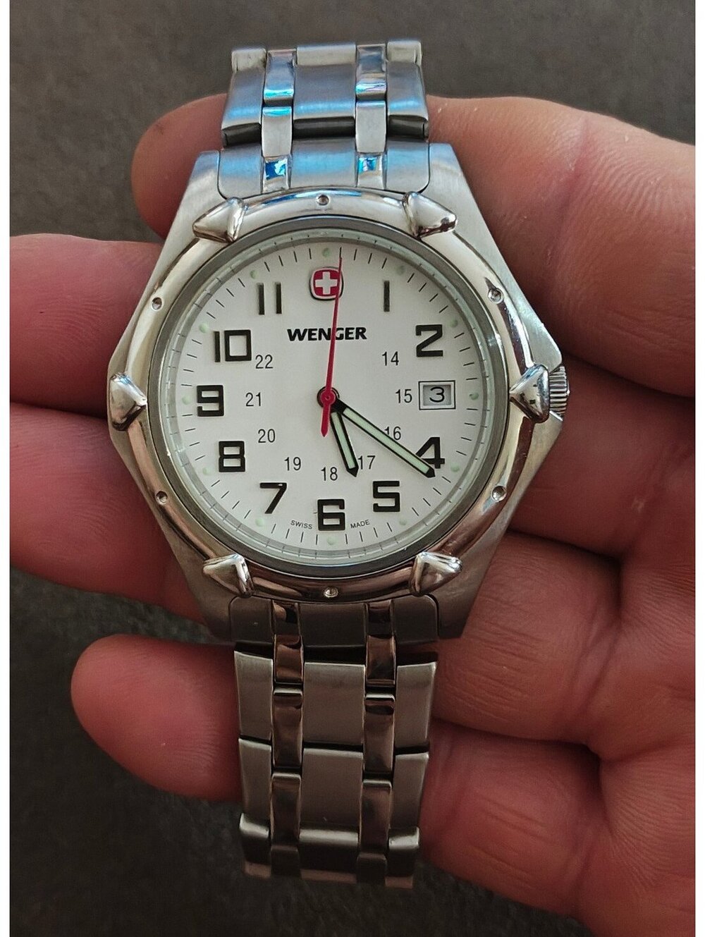 1990s Wenger Swiss Military 7311X Mens Watch
